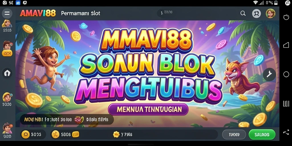 Gameplay Slot AMAVI88 yang menarik dan penuh warna.