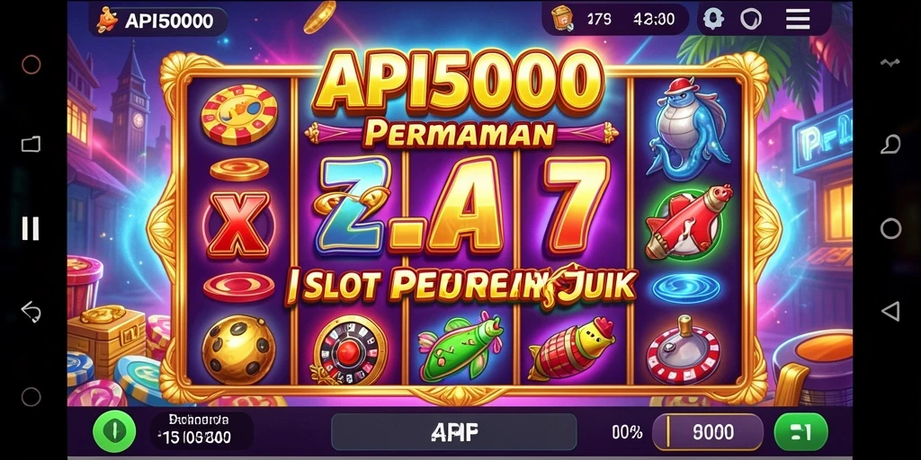 Tampilan gameplay API5000 yang seru dan menantang dalam permainan Slot.