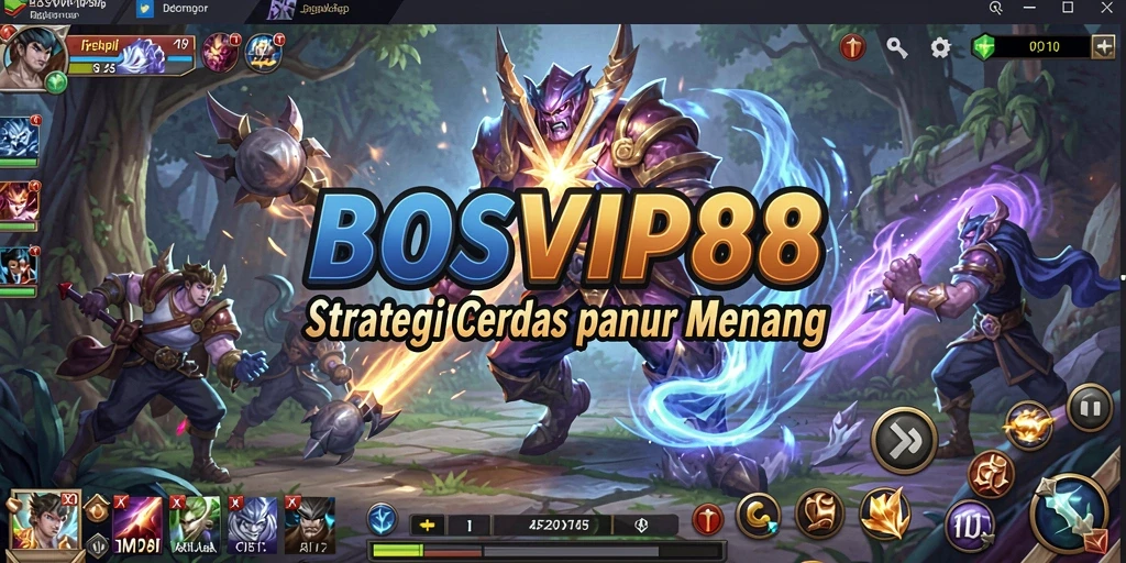 Tangkapan layar dari gameplay BOSVIP88 menunjukkan strategi yang mendebarkan.