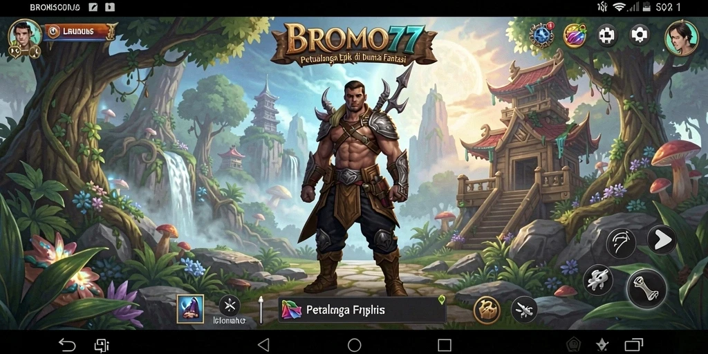 Gameplay menarik dari BROMO77 yang menampilkan pertarungan seru dan dunia fantasi.