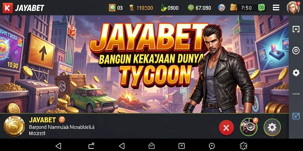 Gameplay JAYABET yang menarik dengan elemen Tycoon yang mendebarkan.