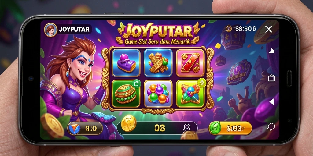 Tampilan gameplay menarik dan menegangkan di JOYPUTAR.