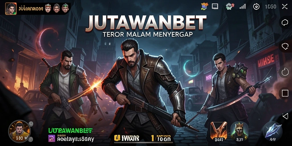 Screenshot utama menunjukkan suasana menyeramkan dari gameplay JUTAWANBET.