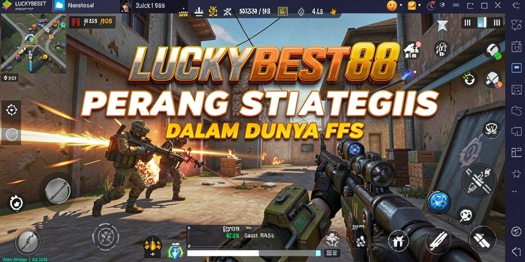 Gameplay mendebarkan dan aksi intens dalam LUCKYBEST88.