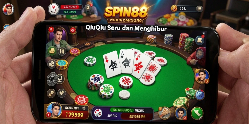 Gameplay SPIN88 QiuQiu yang seru dan menegangkan.
