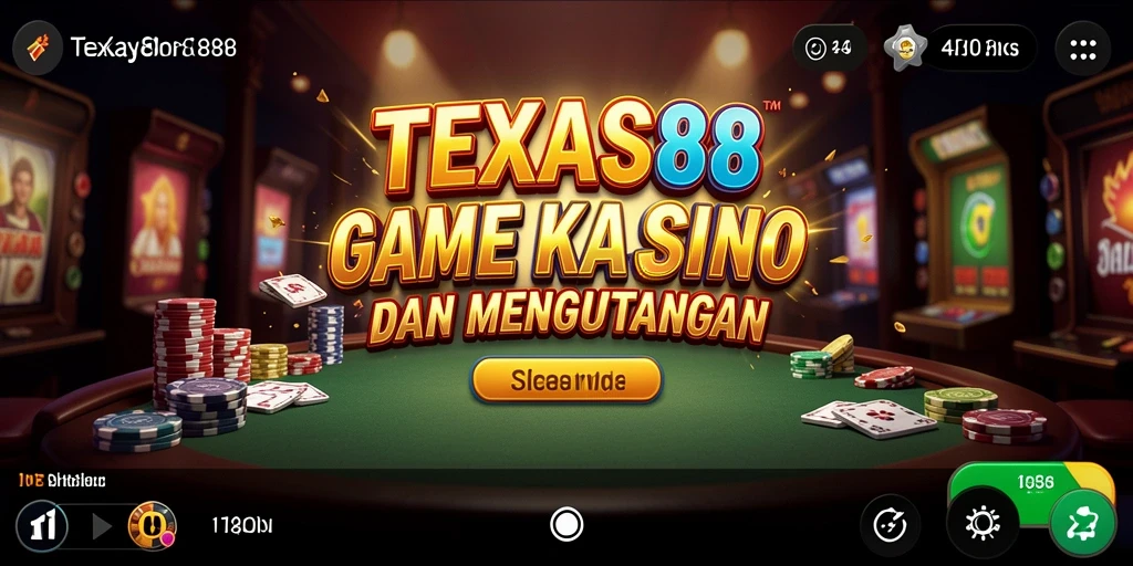 Gameplay seru dari TEXAS88 dengan berbagai permainan Kasino.